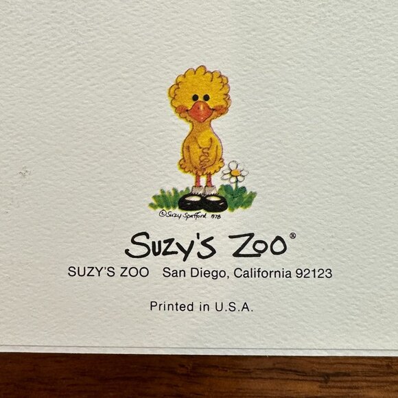 Suzy’s Zoo Series Linen Notecards - Picture 8 of 16